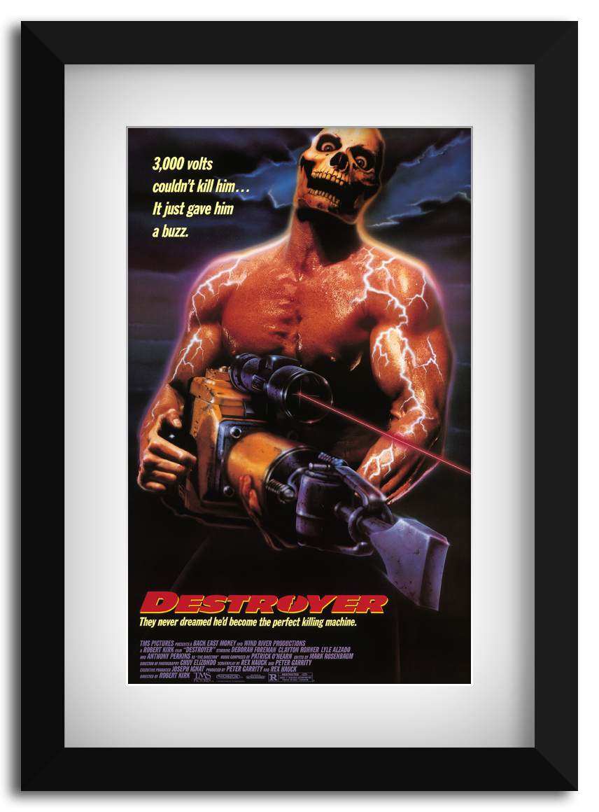Movie Destroyer. 1988 27" x 41"